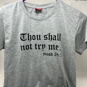 Sun Brand grading tee size large